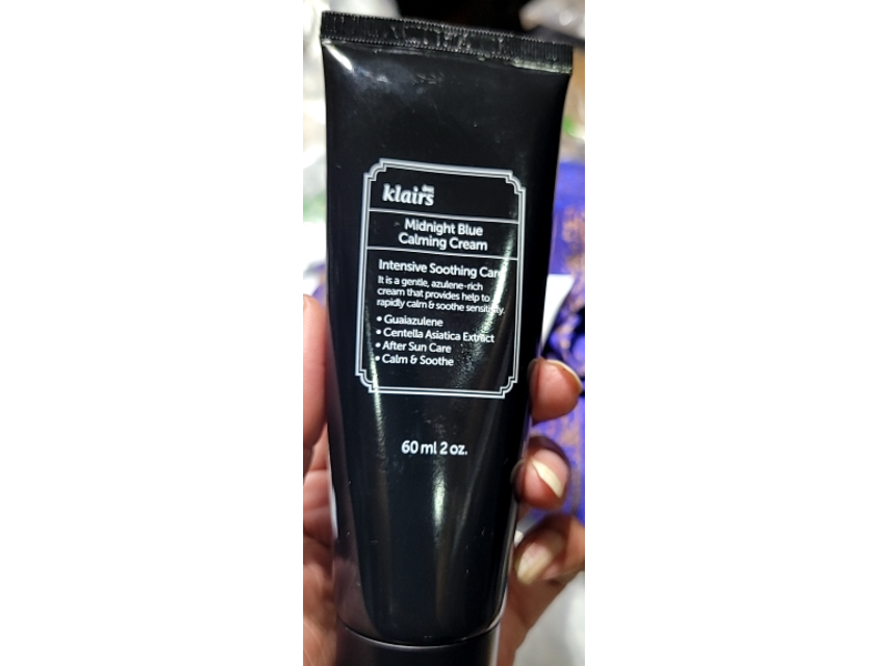 Klairs Midnight Blue Calming Cream, 2 oz/60 mL