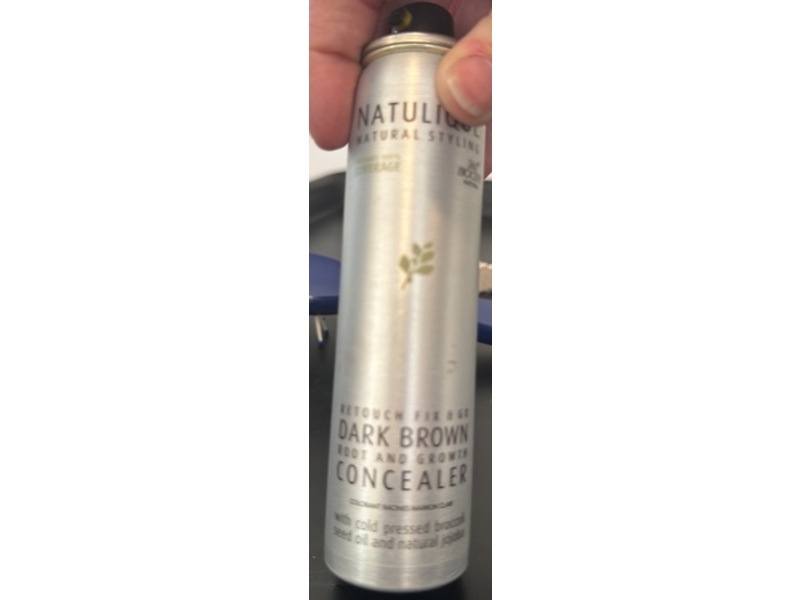 Natulique Root & Growth Concealer, Dark Brown, 2.5 fl oz/75 mL