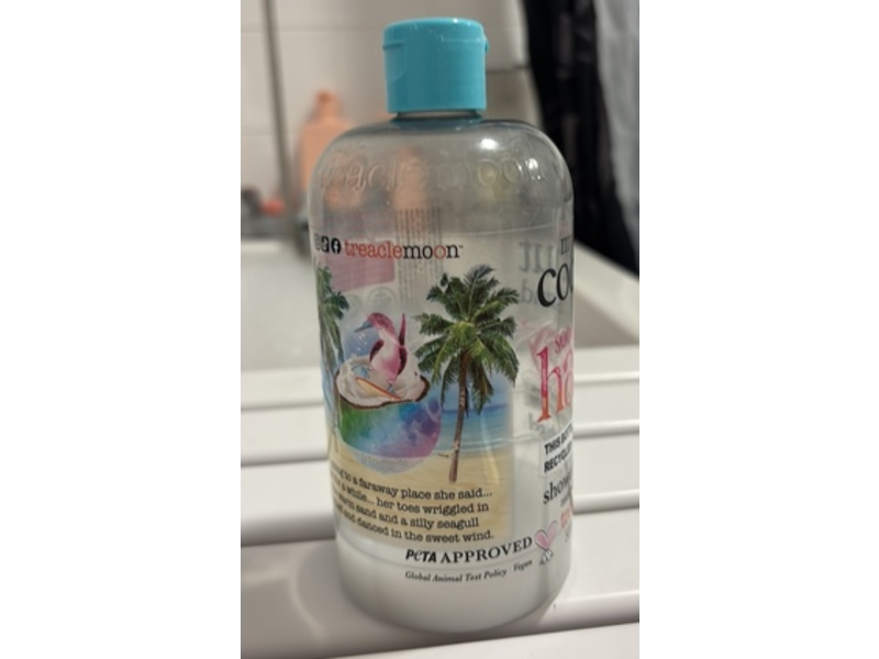 Treaclemoon Shower & Bath Gel, My Secret Coconut Island, 16.9 fl oz/500 mL
