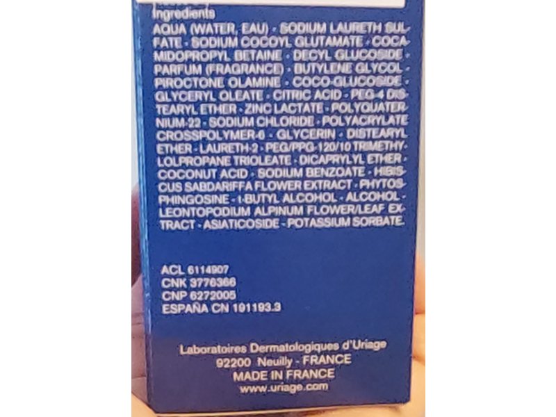 Uriage DS Hair Anti-Dandruff Treatment Shampoo, 200 mL