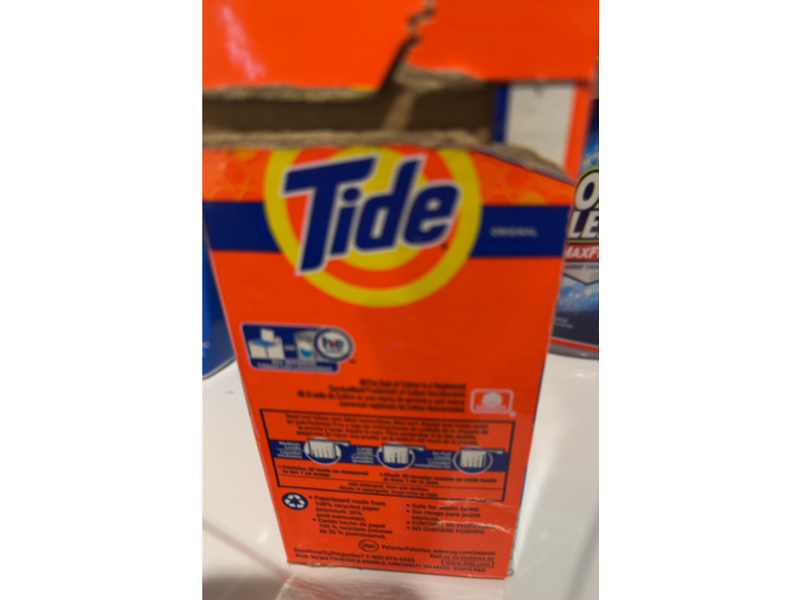 Tide Powder Laundry Detergent, Original, 30 Loads, 42 oz/1.2 kg
