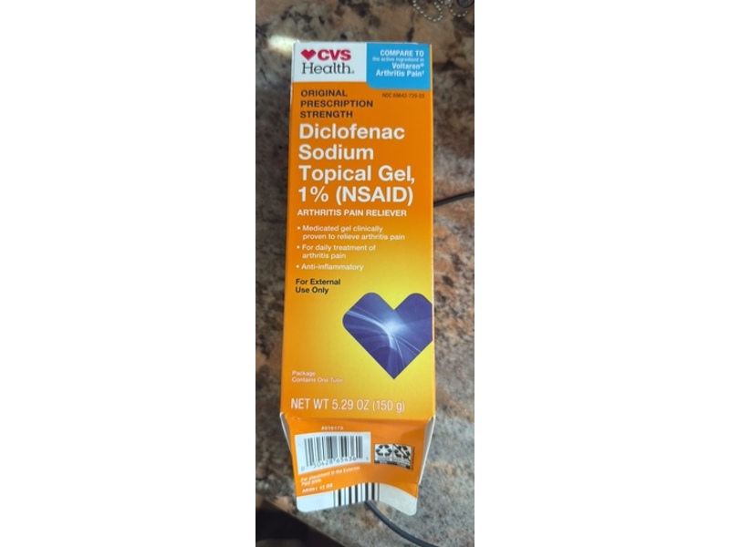 CVS Arthritis Pain Reliever, 5.29 oz/150 g