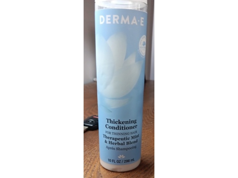 Derma E Thickening Conditioner, Therapeutic Mint & Herbal Blend, 10 fl oz/296 mL