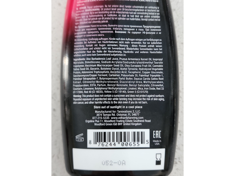 Ed Hardy Bronzer Tanning Lotion,Hollywood Bronze, 10 oz