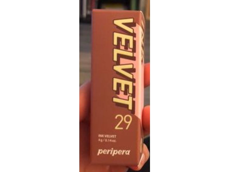 Peripera Ink Velvet Lip Tint, 29 Cocoa Nude, 0.14 oz/4 g