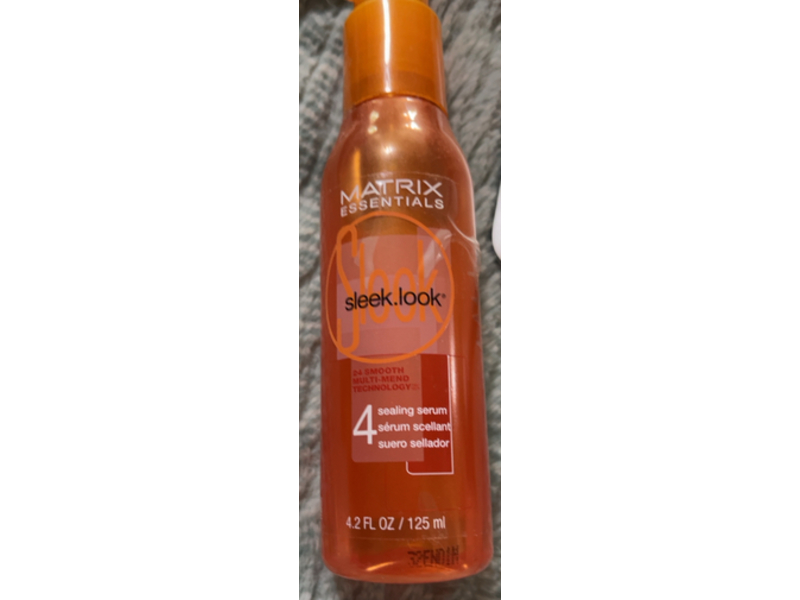 Matrix Essentials Sleek Look 4 Sealing Serum, 4.2 fl oz/125 mL