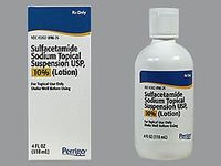 Sulfacetamide Sodium Topical Suspension USP (Lotion) 10%, 4 FL Oz, Perrigo (RX) - Image 2