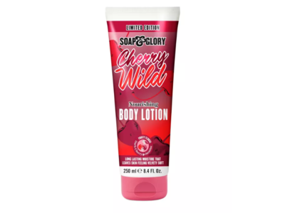 Soap And Glory Nourishing Body Lotion, Cheery Wild, 8.4 fl oz/250 mL