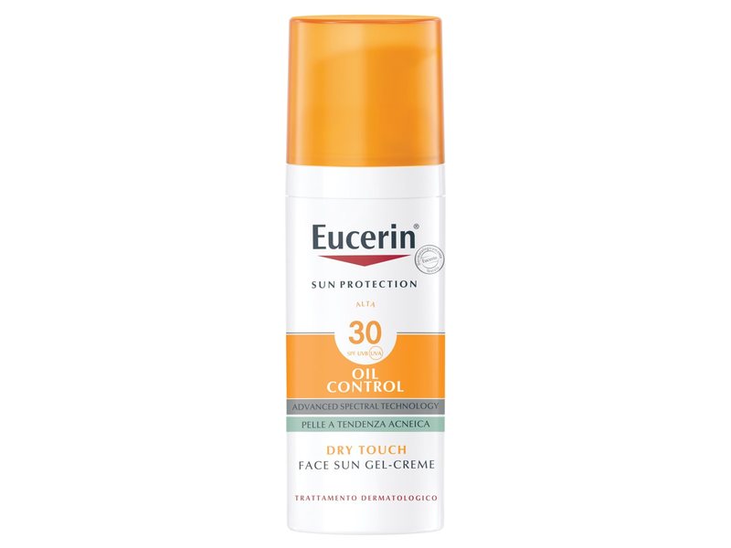 Eucerin Sun Protection Oil Control Face Sun Gel-Creme, SPF 30, 50 mL