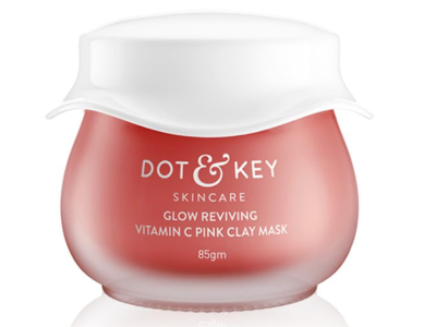 Dot & Key Skincare Glow Reviving Clay Mask, Vitamin C Pink, 85 g