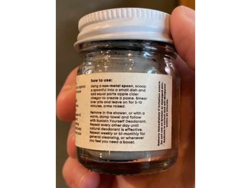 Sustain Yourself Armpit Detox, 0.75 oz/22 g