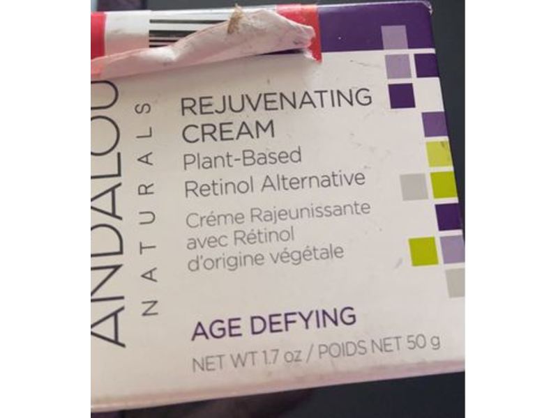 Andalou Naturals Rejuvenating Cream, Age Defying, 1.7 oz/50 g