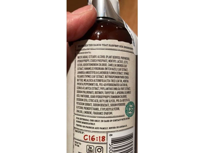 Curlsmith Scalp Recipe Post-Biotic Calming Conditioner, 12 fl oz / 350 ml