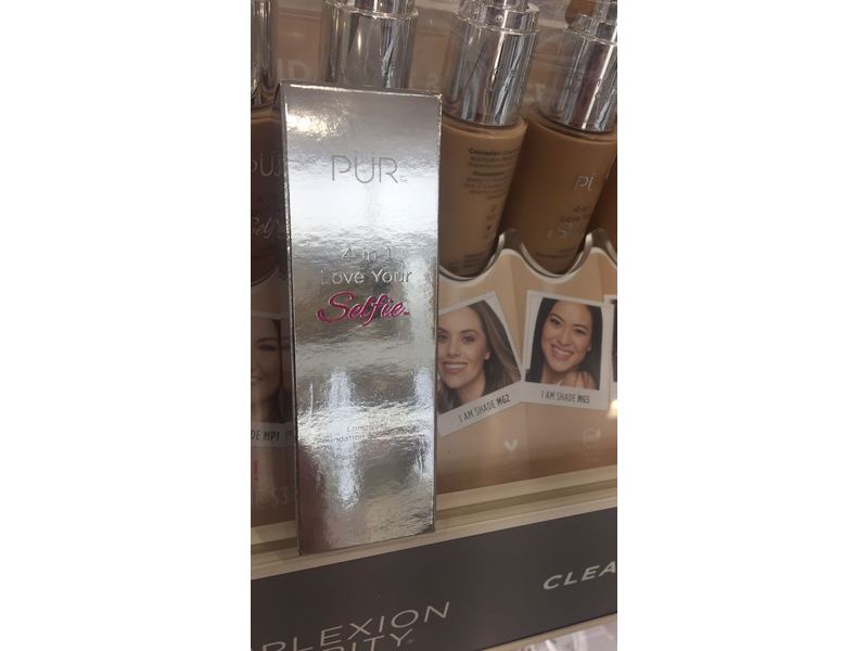 PÜR 4-in-1 Love Your Selfie Longwear Foundation & Concealer, Mg2, 1.2 Fl Oz
