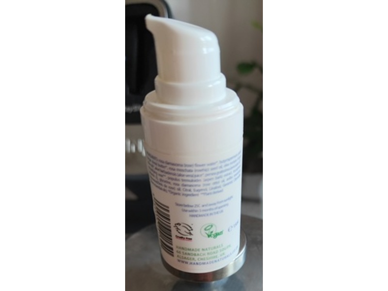 HandMade Naturals Eye Cream, Rose & Shea, 15 mL