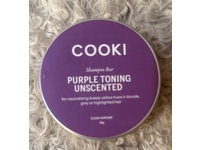 Cooki Purple Toning Shampoo Bar, Unscented, 65 g - Image 3