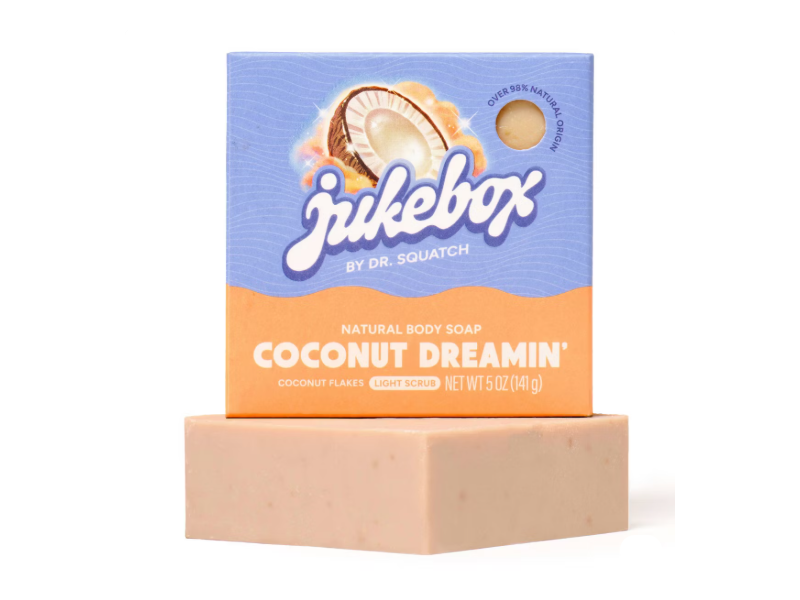 Jukebox Natural Body Soap, Coconut Dreamin', 5 oz/141 g