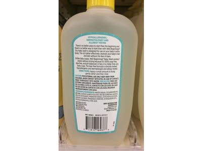 well beginnings baby shampoo