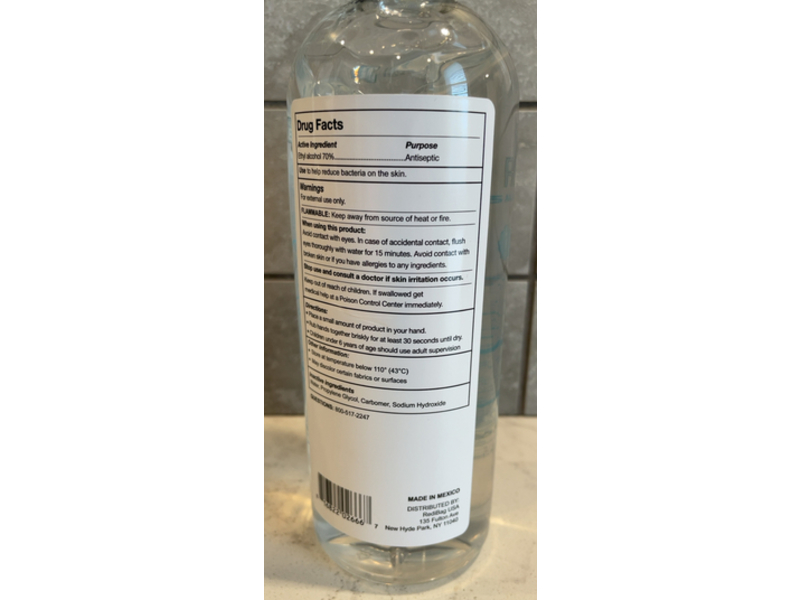 Bersih Hand Sanitizer Gel, 16.9 fl oz/500 mL