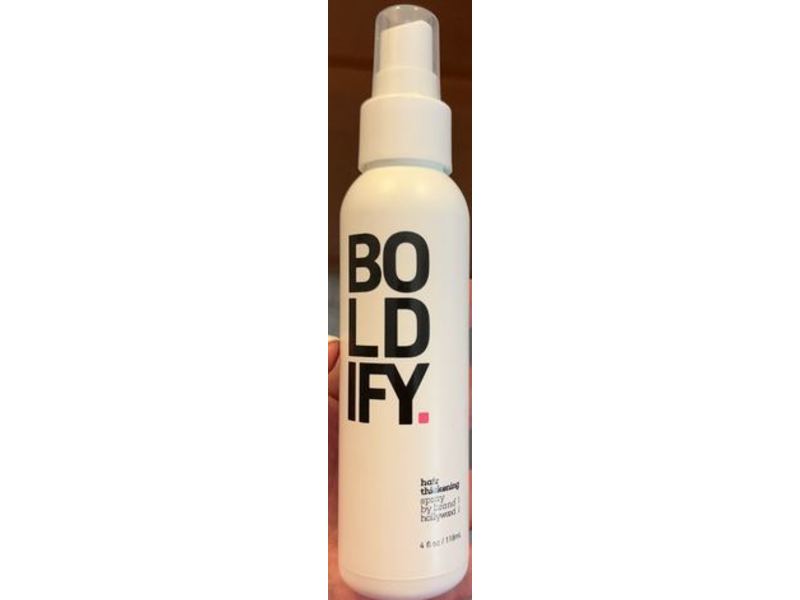 Boldify Hair Thickening Spray, 4 fl oz/148 mL