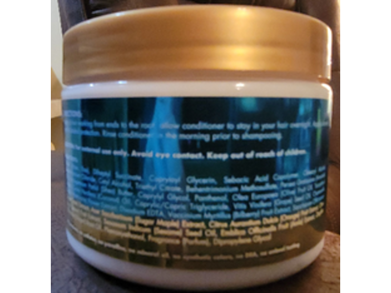 Mielle Moisture Rx Hawaiian Ginger Moisturizing Overnight Conditioner, 12 oz/340 g