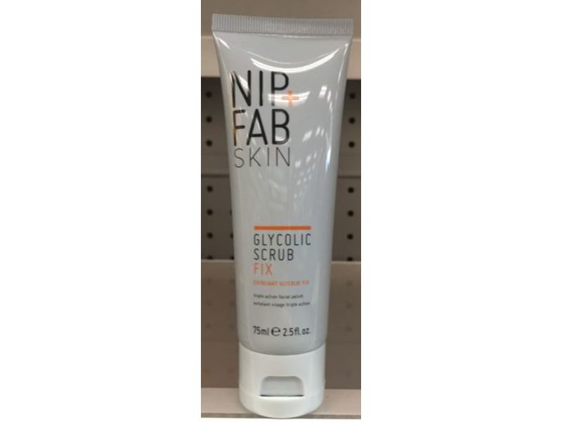 Nip + Fab Exfoliate Glycolic Fix Scrub, 2.5 fl oz/75 mL