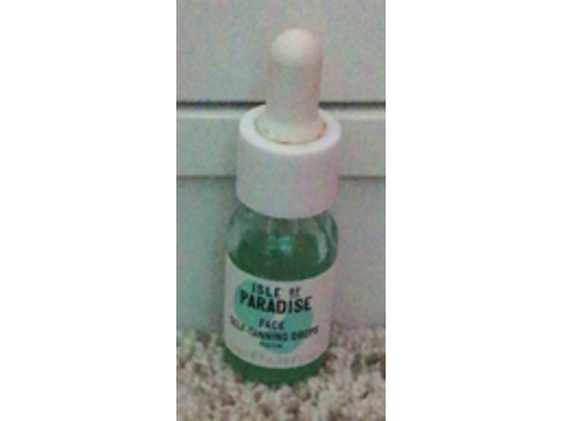Isle Of Paradise Mini Self Tanning Natural Glow Face Drops, Medium, 0.33 fl oz/10 mL