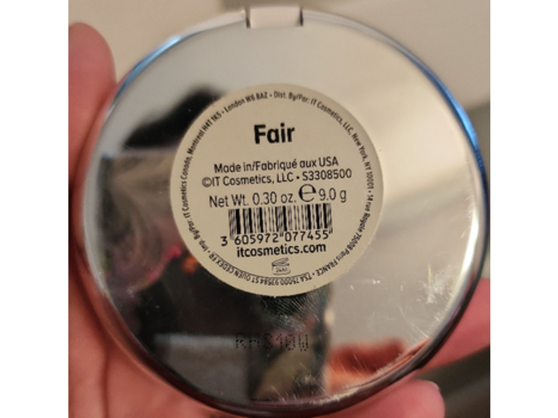 it Cosmetics, Bye Bye Foundation Powder, Fair, 0.30 oz/9.0 g