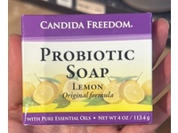 Candida Freedom Probiotic Soap, Lemon, 4 oz/113.4 g - thumbnail 2