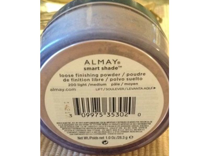 Almay Loose Finishing Powder, Light/Medium 200, 1 oz/28.3 g