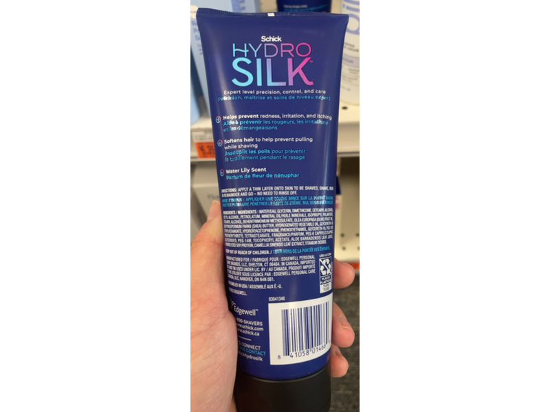 Schick Hydro Silk Shave Cream, 8 fl oz/237 mL