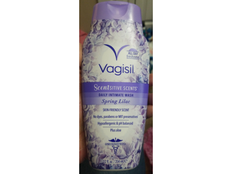Vagisil Scentsitive Scents Daily Intimate Wash, Spring Lilac, 12 fl oz/354 mL