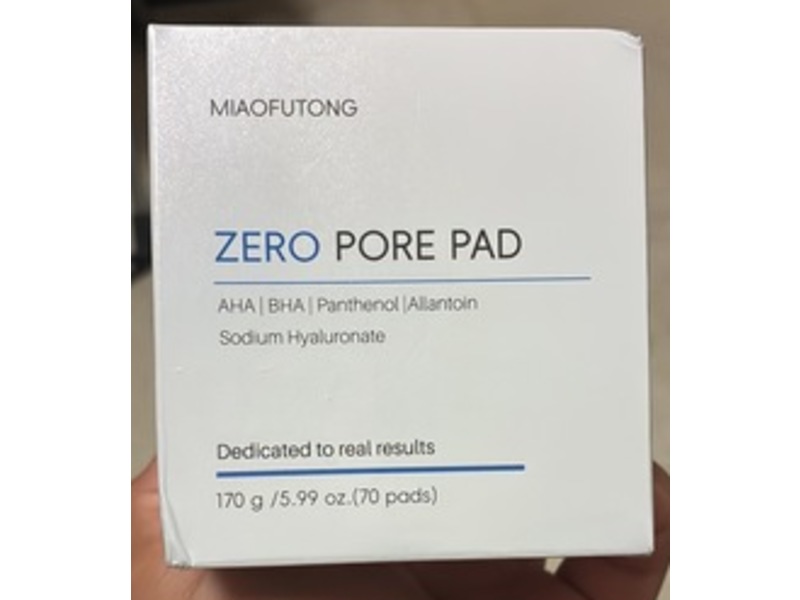 Miaofutong Zero Pore Pad, 5.99 oz/170 g, 70 Count