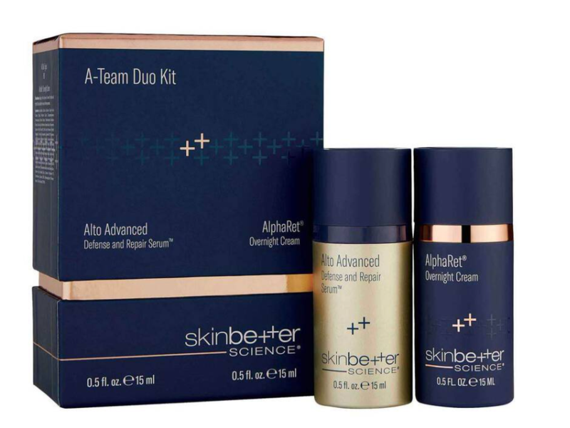 Skinbetter Science A-Team Duo Kit, Alto Advanced, AlphaRet, 0.5 fl oz/15 mL