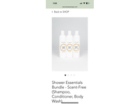 Natural Soap Shoppe Scent Free Shampoo, Conditioner & Body Wash, 12 fl oz/355 mL - Image 2