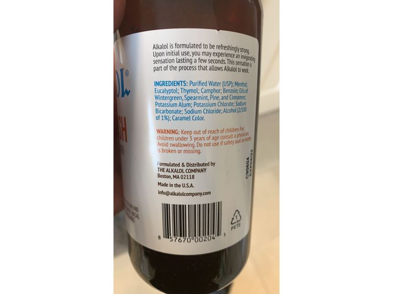 Alkalol Nasal Wash, 16 fl oz/473 mL