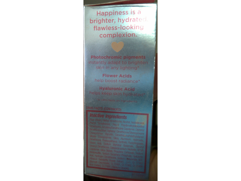 Benefit Cosmetics Hello Happy Flawless Brightening Foundation, 4, SPF 15, 0.33 fl oz/10 mL