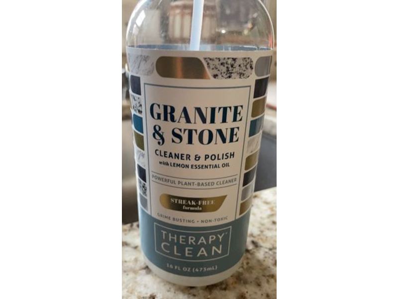Therapy Clean Granite & Stone Cleaner & Polish, 16 fl oz/473 mL