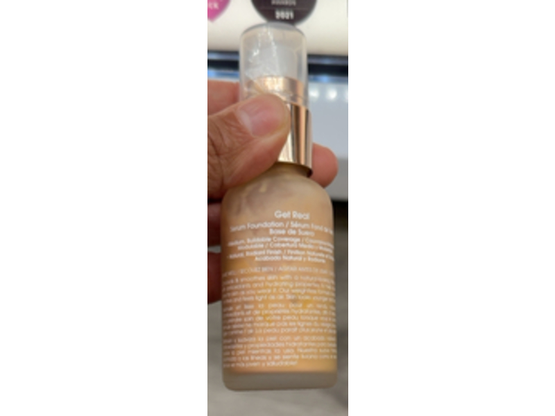 Flower Beauty Get Real Serum Foundation, Warm Beige, 1.0 fl oz/30 mL