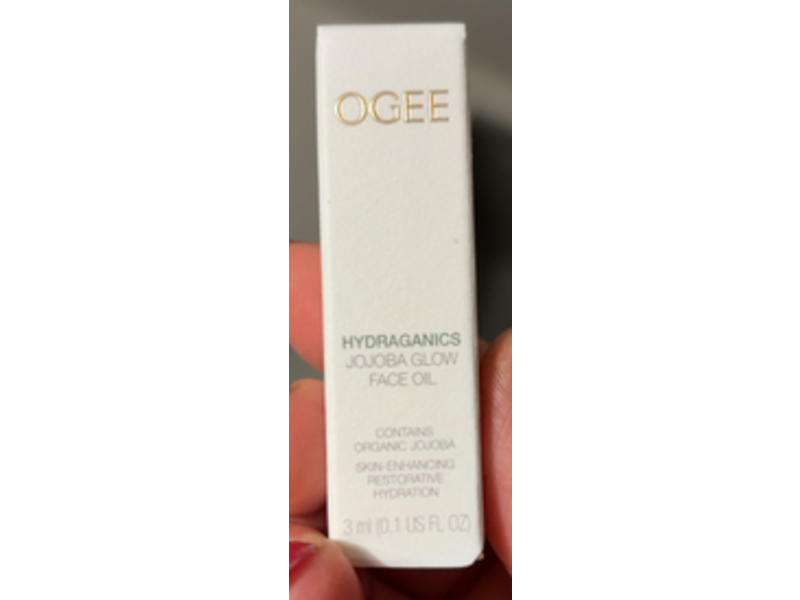 Ogee Hydraganics Jojoba Glow Face Oil, 0.1 fl oz/3 mL