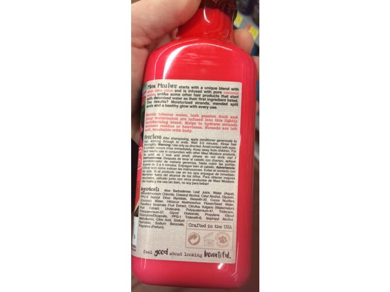 Maui Moisture Lightweight Hydration Conditioner, Hibiscus Water, 13 fl oz/385 mL