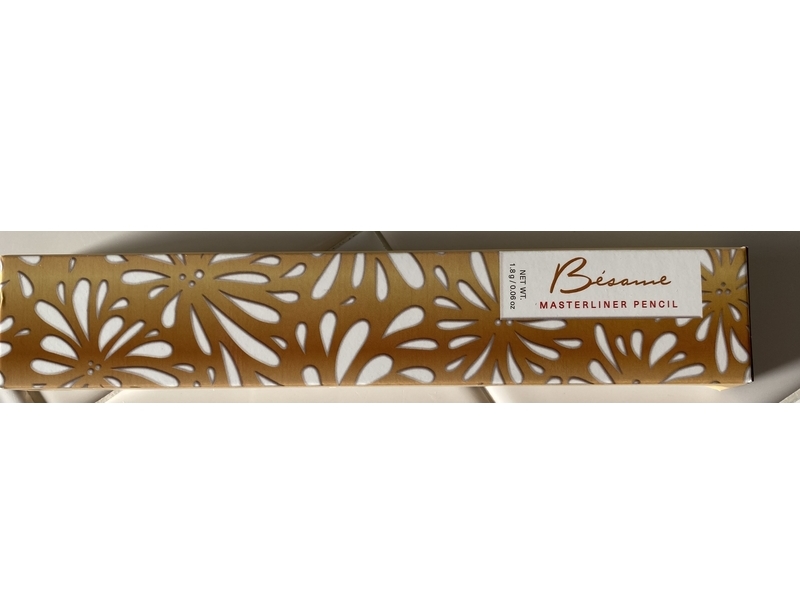 Besame Masterliner Pencil, Brown, 0.06 oz/1.8 g
