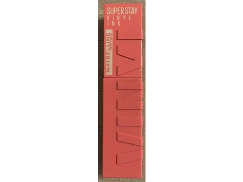 Maybelline Super Stay Vinyl Ink Liquid Lipstick, 90 Dainty, 0.14 fl oz