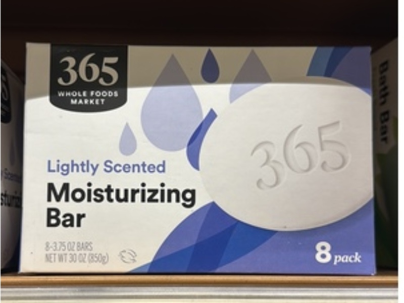 365 by Whole Foods Market Bar Soap, Lightly Scented, 3.75 oz, 8 Count