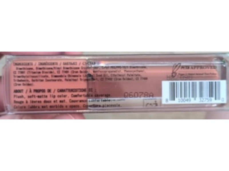 About-Face Blurred Matte Lip Plump, Side Eye, 0.20 fl oz/6.0 mL