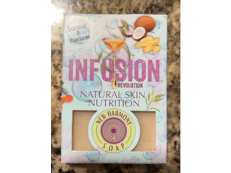 New Harmony Infusion Revolution Eczema & Psoriasis Bar Soap