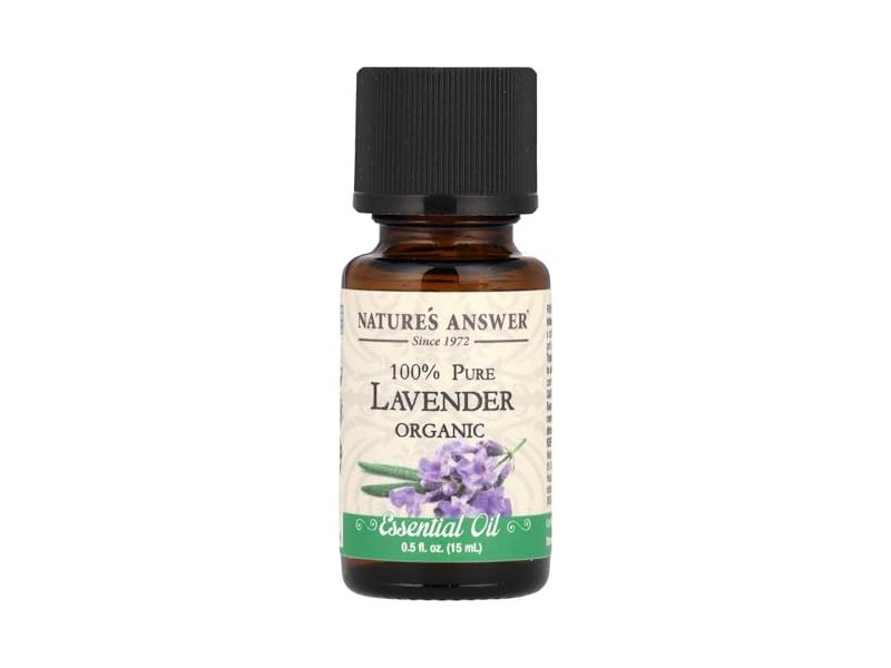 Nature's Answer 100% Essential Oil, Lavender, 0.5 fl oz/15 mL