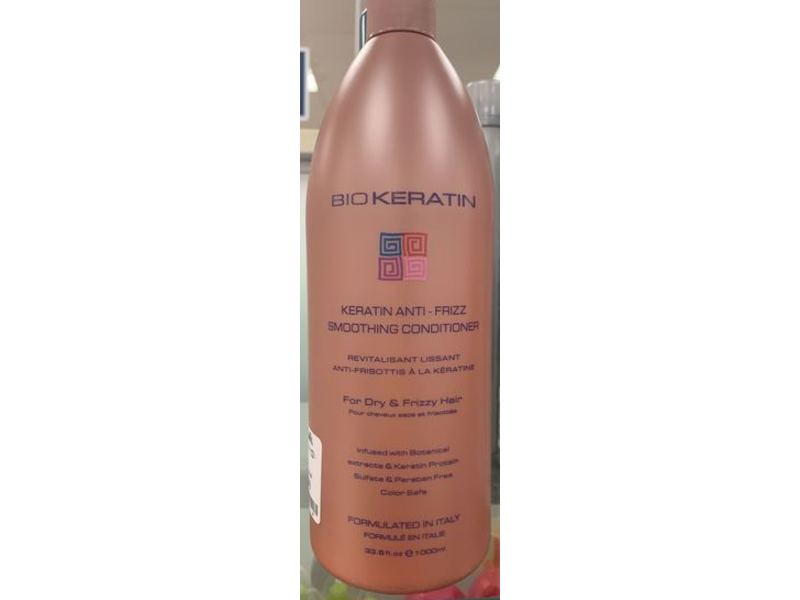 Biokeratin Keratin Anti-Frizz Smoothing Conditioner, 33.8 fl oz/1000 mL