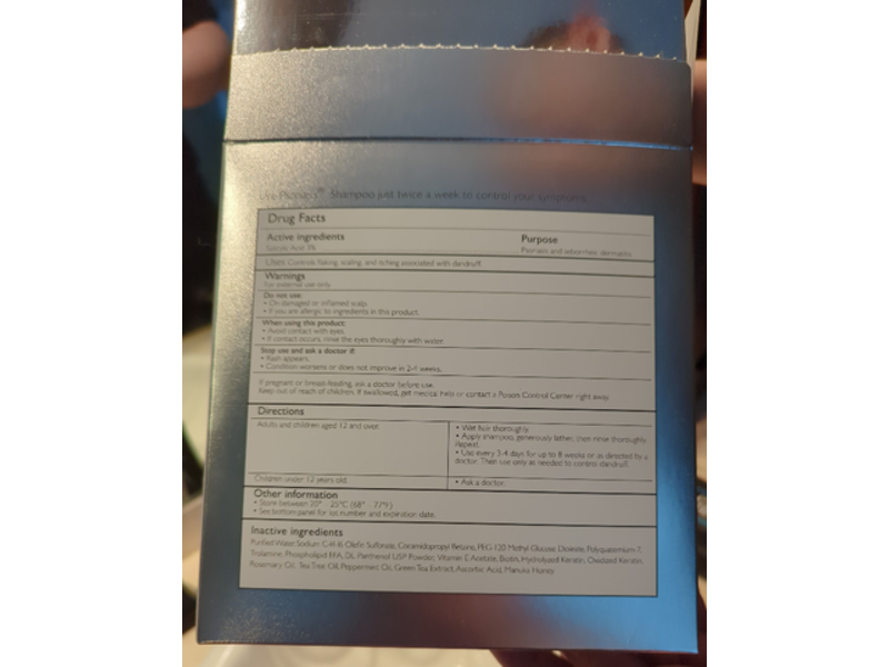 Rida Hair Research Institute Psoriasis Eczema & Seborrheic Dermatitis Shampoo, Manuka Honey, 6.76 oz/200 mL