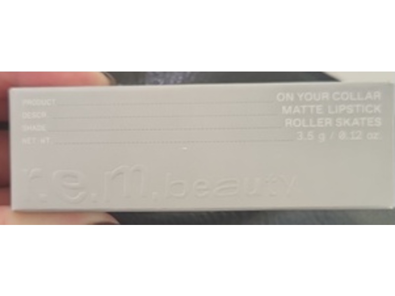 R.E.M. Beauty On Your Collar Matte Lipstick, Roller Skates, 0.12 oz/3.5 g